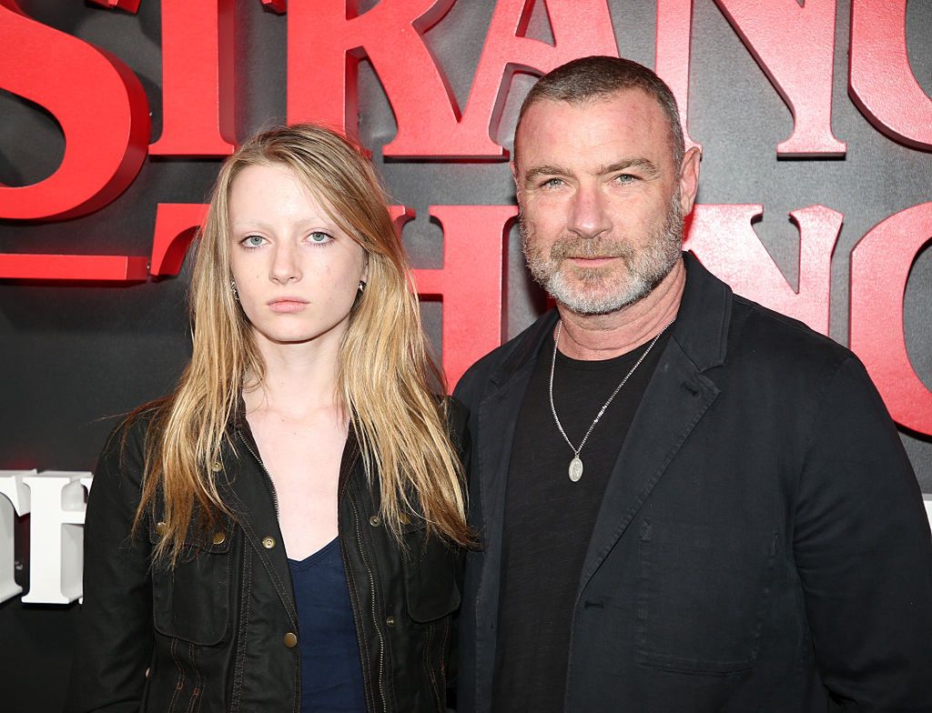 Liev Schreiber z córką