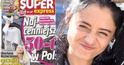 Adriana Kalska rusza w pościg i ZDERZA SIĘ ZE SŁUPEM na okładce "Super Expressu"