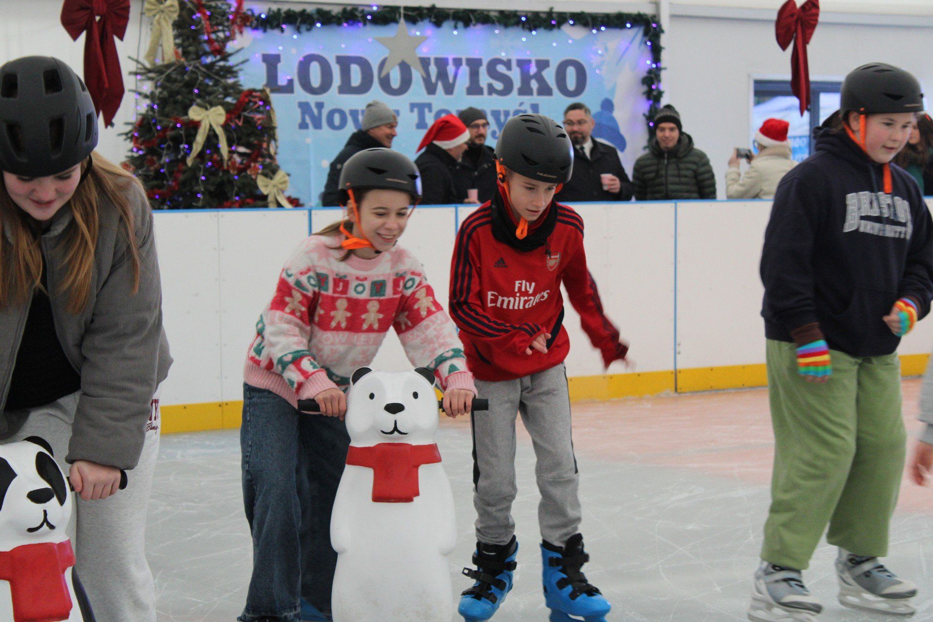 Lodowisko w Nowym Tomyślu już otwarte.