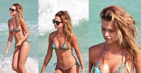 Polski "aniołek" Victoria's Secret na plaży w Miami! (ZDJĘCIA)