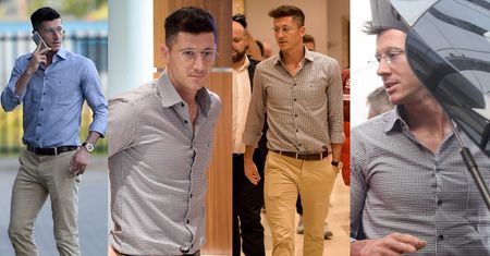 Modny Robert Lewandowski przyjechał na zgrupowanie (ZDJĘCIA)