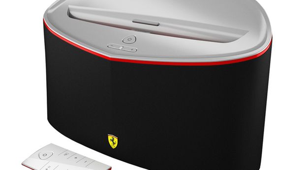 Stacje dokujące dla urządzeń Apple - dźwięki w rytmie Ferrari 1