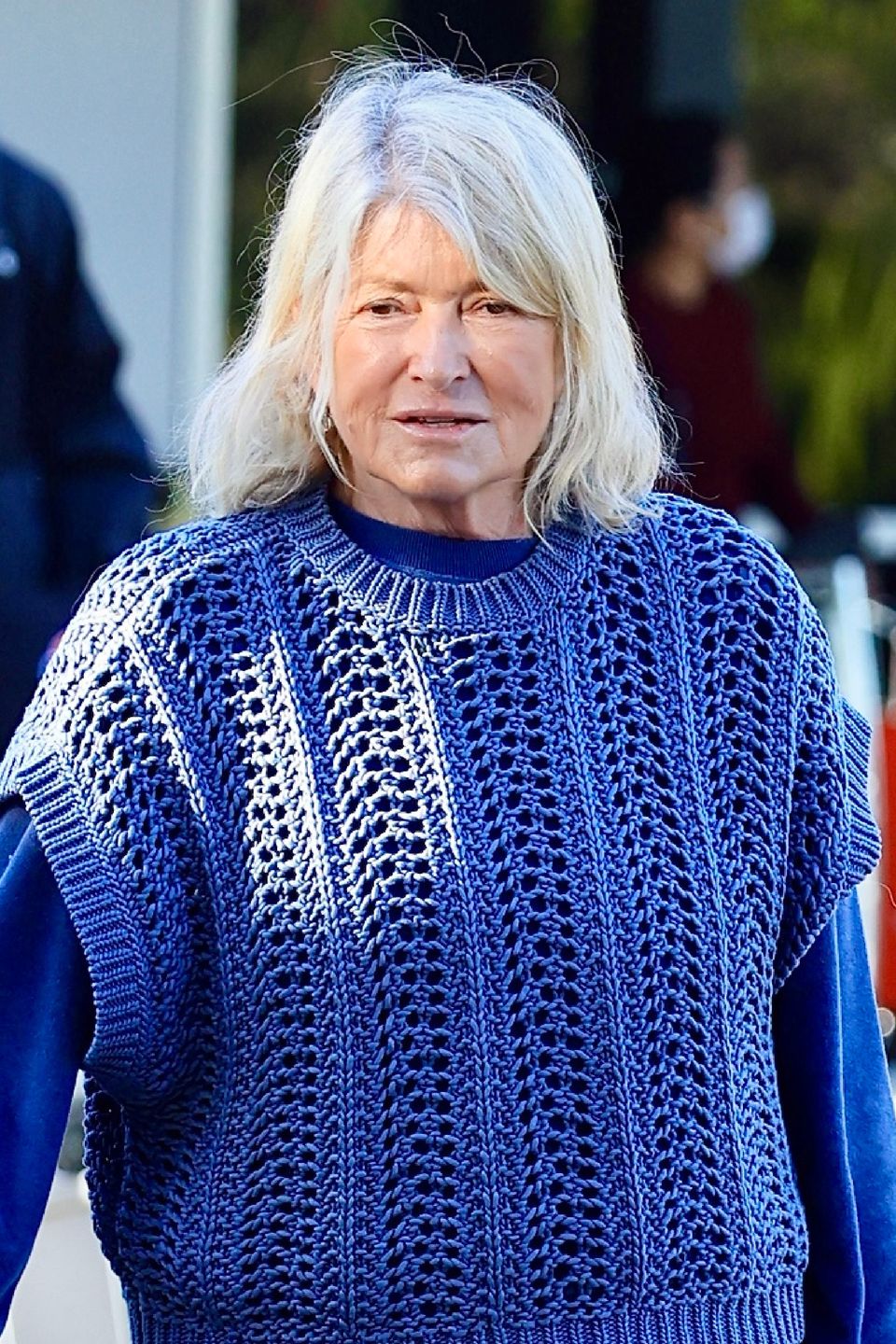 Martha Stewart na lotnisku w Australii