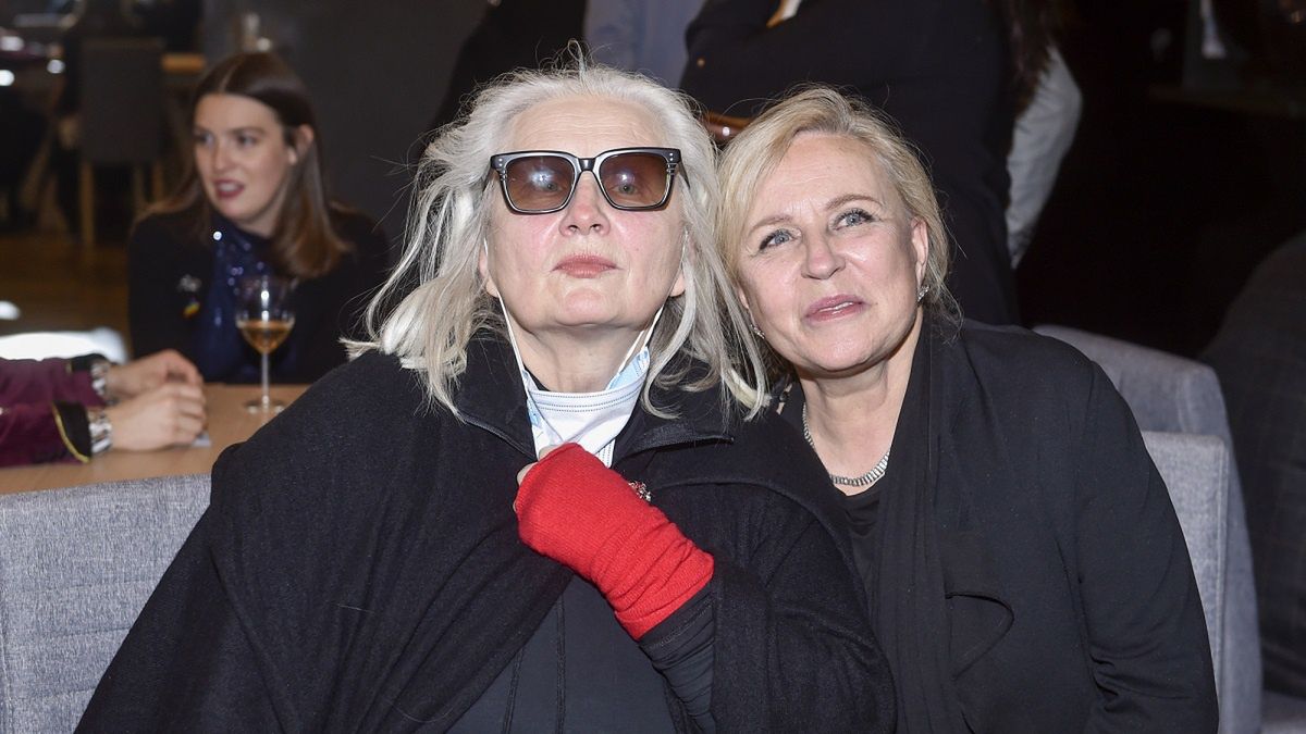 Krystyna Janda i Magda Umer