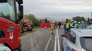 Gliwice: Tragiczny wypadek. Dwie osoby nie żyją, trzy są ranne
