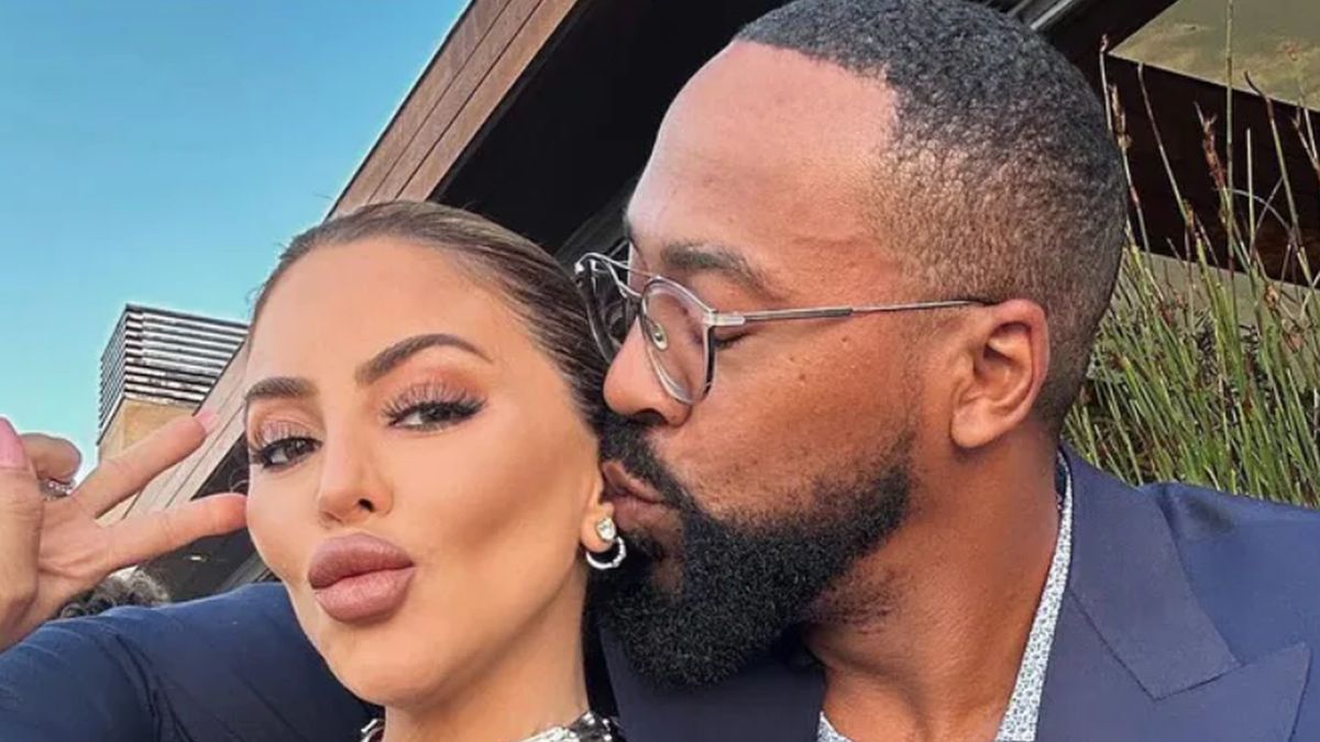 Na zdjęciu: Larsa Pippen i Marcus Jordan
