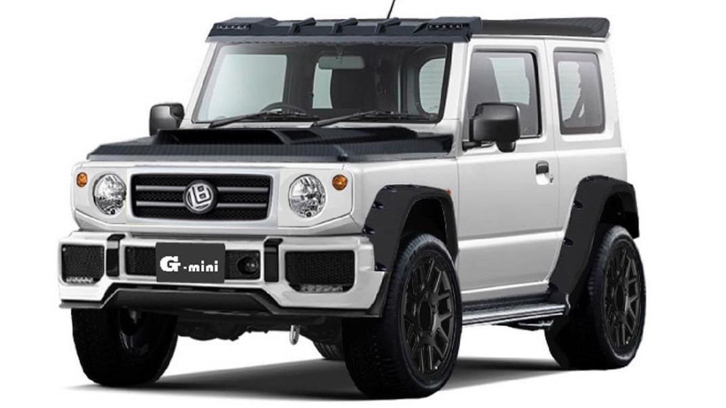 Jimny niczym Gelenda? Podobieństwo jest widoczne od razu.