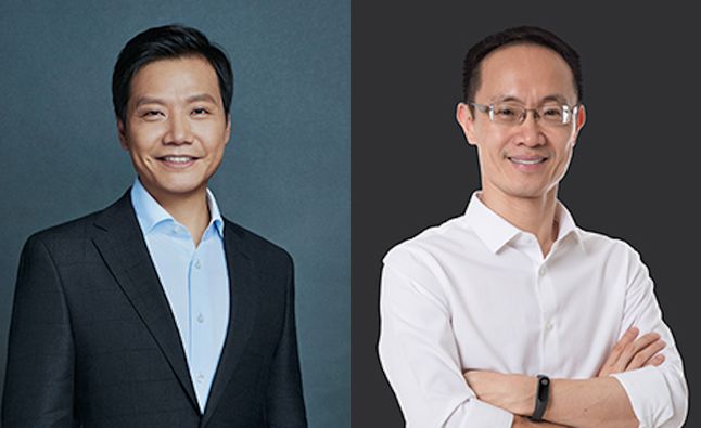 Lei Jun i Lin Bin - współzałożyciele Xiaomi