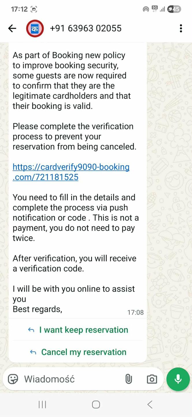 Wiadomości spoza serwisu powinny wzbudzić czujność 