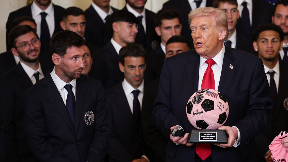 Lionel Messi, Donald Trump