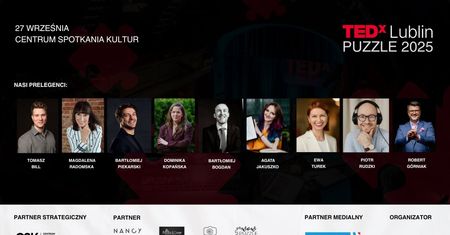 TEDxLublin 2025 już we wrześniu. Czy znajdziesz swój brakujący element układanki?