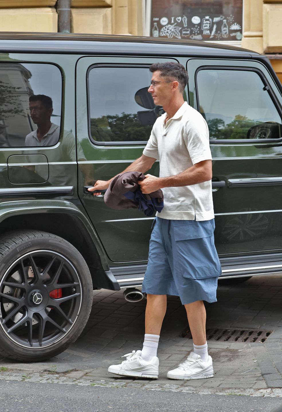 Anna i Robert Lewandowscy "przyłapani" na mieście 