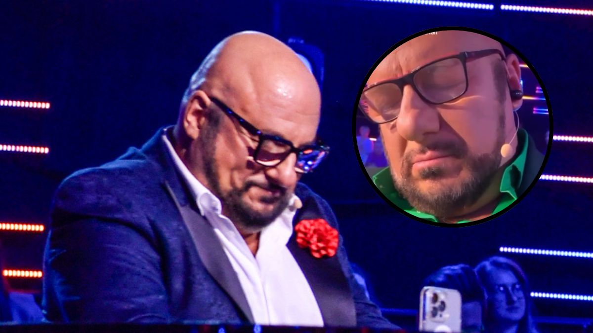 Wpadka Piotra Gąsowskiego na planie "Twoja Twarz Brzmi Znajomo"