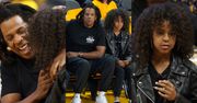 10-letnia córka Beyonce i Jaya-Z "tryska energią" na meczu koszykówki (ZDJĘCIA)