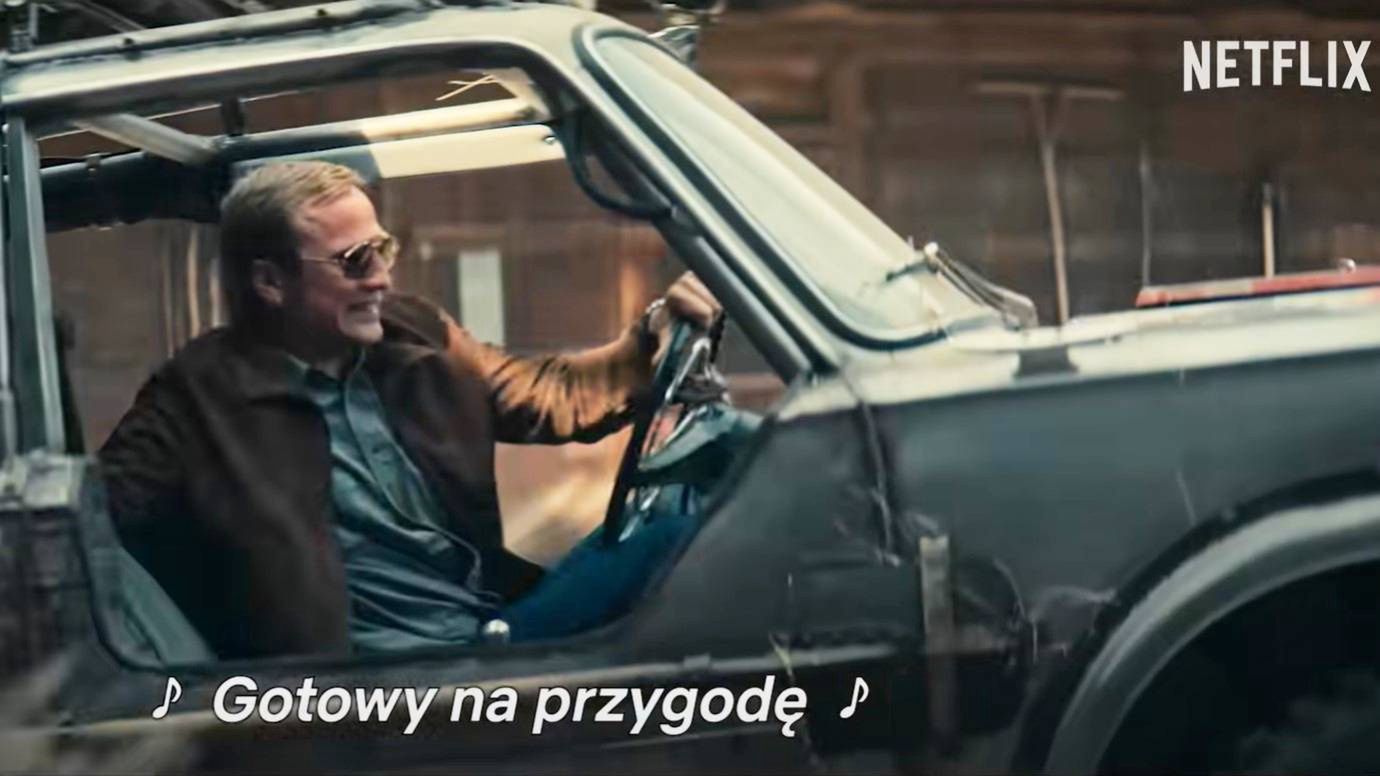 Kadr z filmu "Pan Samochodzik i templariusze" 