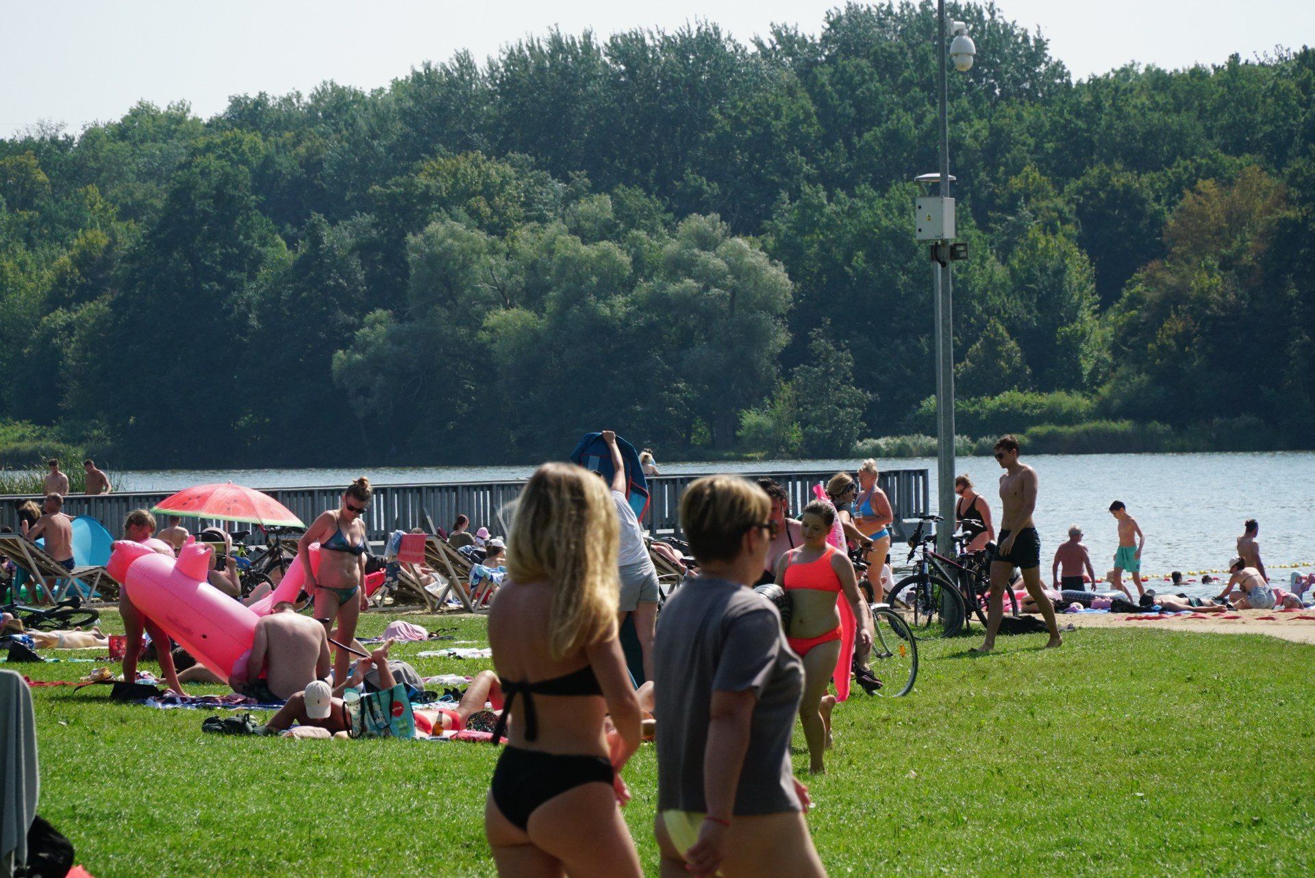 Plaża nad Rusałką w Poznaniu