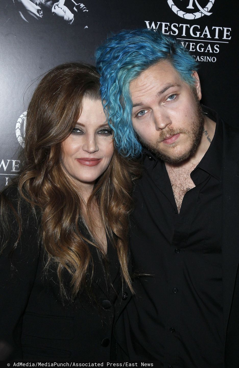 Lisa Marie Presley i Benjamin Keough w 2015 roku
