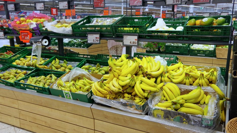 Jaworzno Ciężkowice. Razem z bananami do spożywczego trafiło około 8kg kokainy