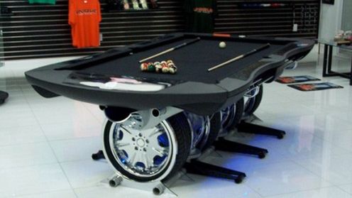 Stół bilardowy dla miłośników motoryzacji 1