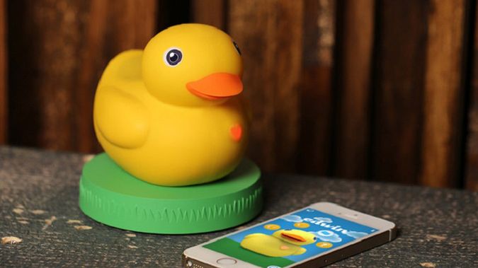 Edwin the Duck - gumowa kaczka też jest smart. Sprawdzi temperaturę wody i opowie bajkę na dobranoc 1
