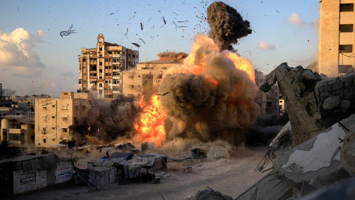 Bombardowania w Strefie Gazy