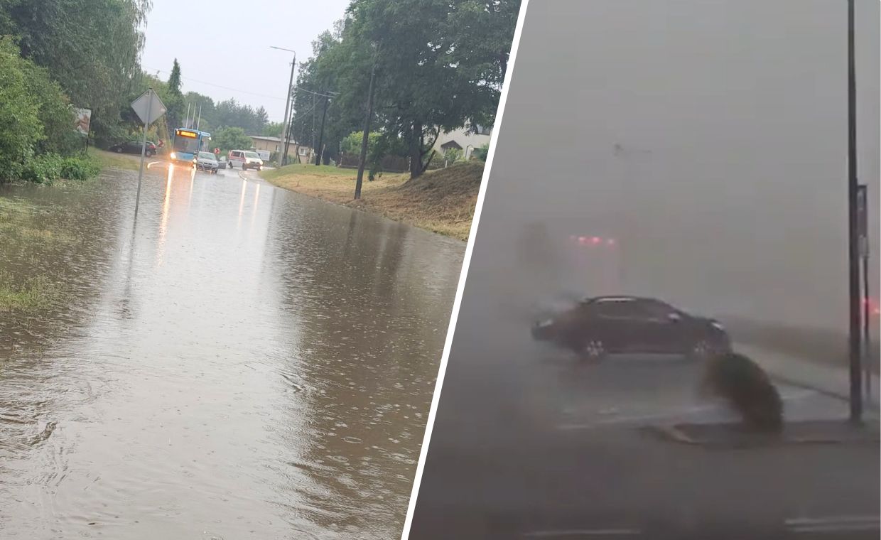 Burze nad Śląskiem – setki interwencji straży pożarnej