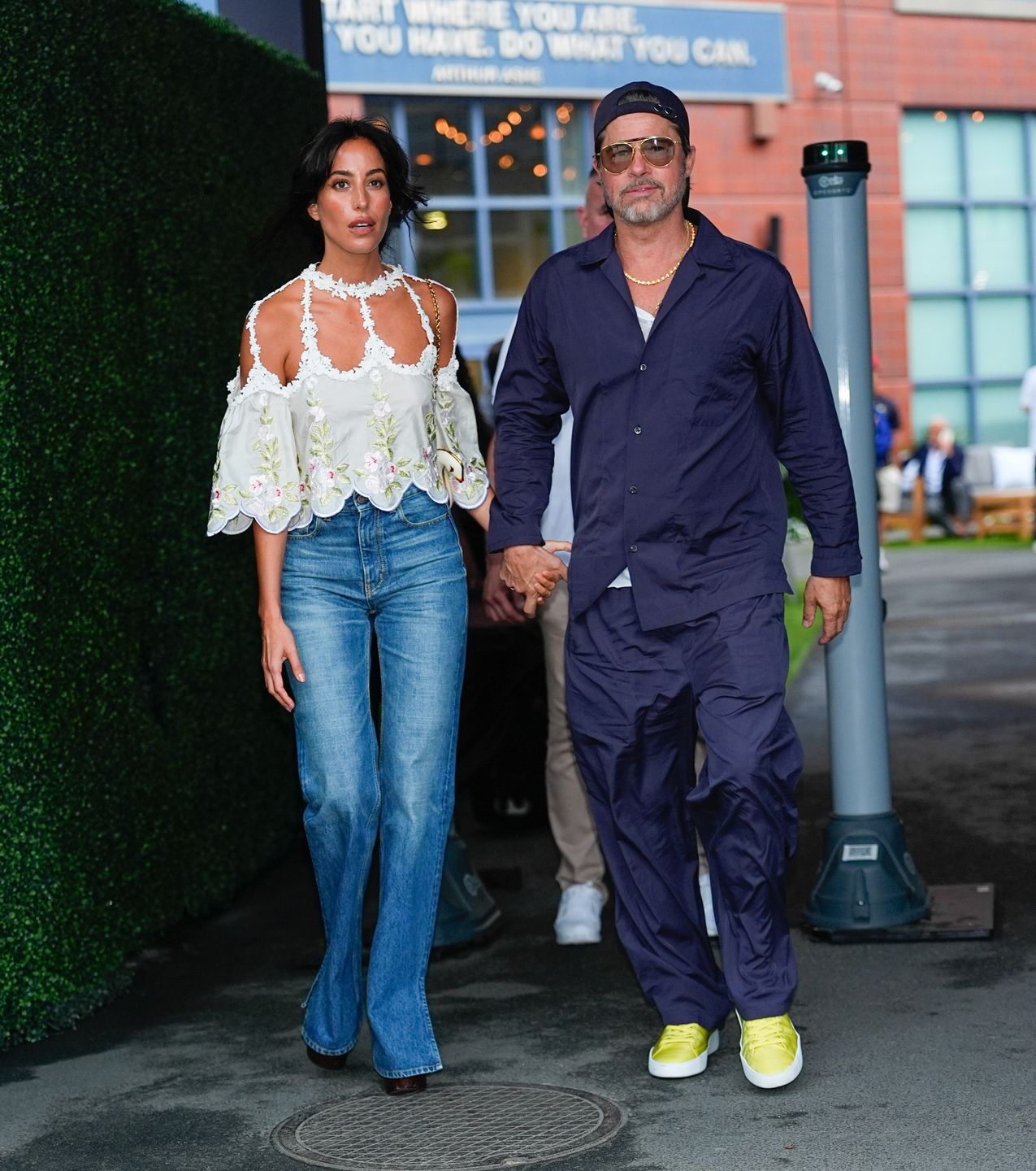 *EXCLUSIVE* Brad Pitt and Ines de Ramon leave Arthur Ashe Stadium after the 2026 US Open in Flushing
*EXCLUSIVE* New York, NY    Brad Pitt and Ines de Ramon depart Arthur Ashe stadium after attending the 2026 US Open Tennis Championships in Flushing, NY    BACKGRID USA 13 SEPTEMBER 2026,Image: 1134369434, License: Rights-managed, Restrictions: , Model Release: no , Pictured: Brad Pitt, Ines de Ramon , Credit line: BACKGRID / Backgrid USA / Forum
BACKGRID / Backgrid USA / Forum
Brad Pitt, Ines De Ramon, US Open, 2026 US Open, Arthur Ashe Stadium, Flushing, New York, Tennis, Tennis Championships, Couple, Leaving, Departure, Sports Event