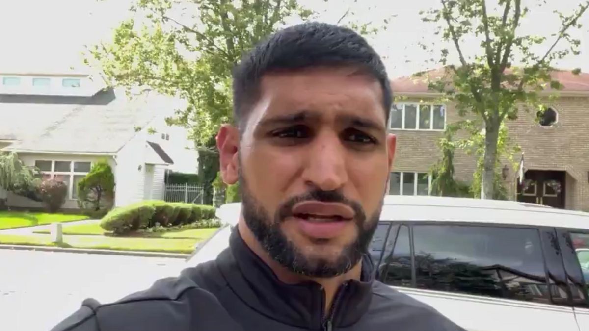 Amir Khan (screen z Twittera)