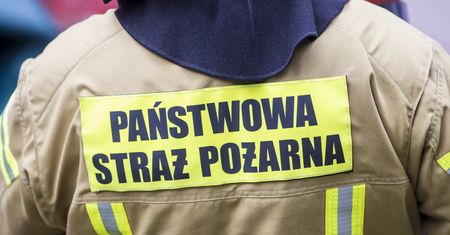 Pożar w Krakowie. Ogień w rozlewni gazu w Nowej Hucie