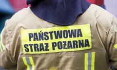 Pożar w Krakowie. Ogień w rozlewni gazu w Nowej Hucie
