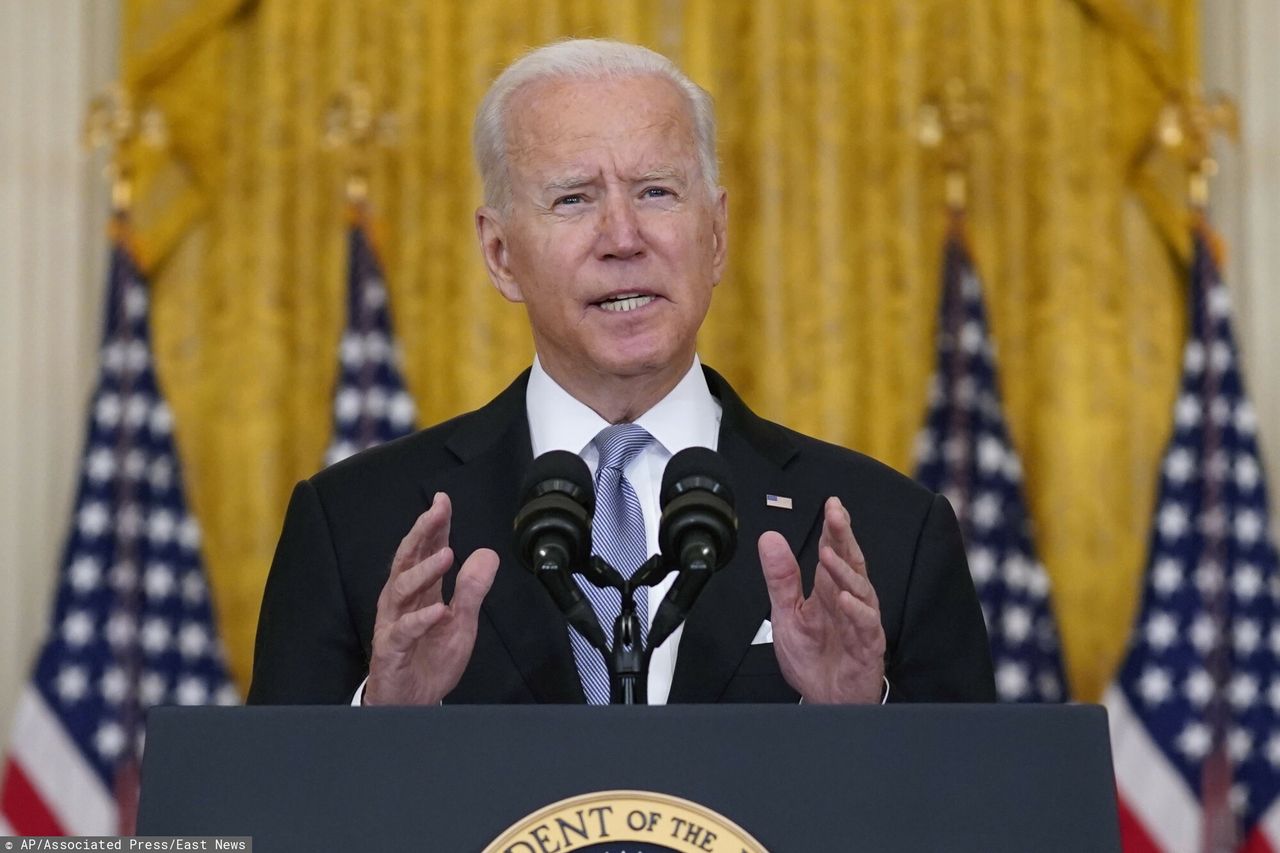 Prezydent USA Joe Biden wygłosił orędzie na temat sytuacji w Afganistanie