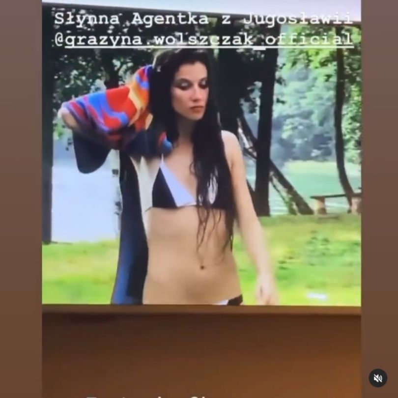 Grażyna Wolszczak prezentuje nagranie sprzed lat i rozprawia na temat samoakceptacji