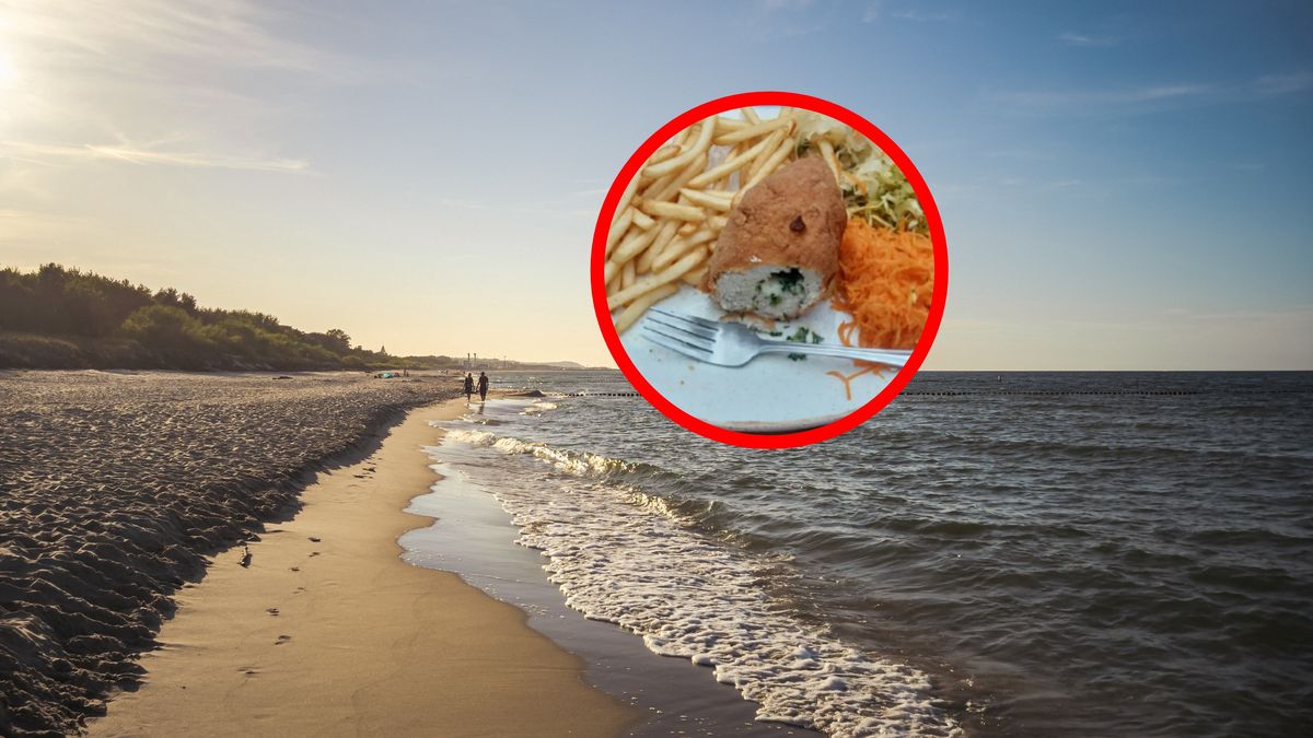 Pokazała, co jadła nad Bałtykiem.