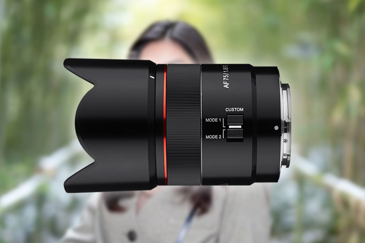 Samyang 75 mm f/1.8 FE do Sony ma pierścień funkcyjny