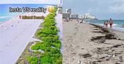 Wybrała się na kultową plażę. Pokazała, jak wygląda w rzeczywistości