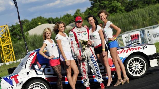 Grzegorz Hypki - zwycięzca I rundy Drift Open 2011