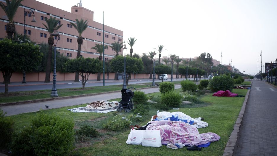 Mieszkańcy Marrakeszu po trzęsieniu ziemi pierwszą noc spędzili pod gołym niebem