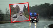 Biały Dunajec: Bus wpadł do rowu przy nasypie kolejowym