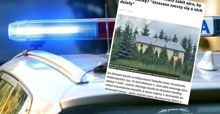 15-latek zabił ojca scyzorykiem. Dlaczego to zrobił?