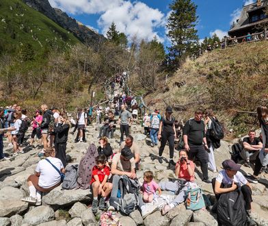 Tatry przyciągają coraz więcej turystów. Rekordowy początek roku