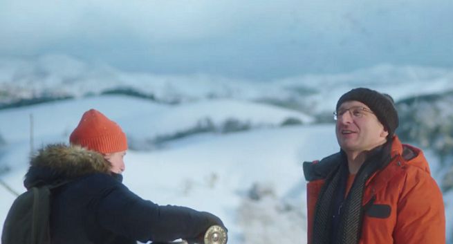 Robert Górski bez kresu w górach reklamuje Orange na kartę (wideo)