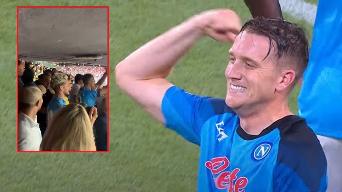 Piotr Zieliński zagrał świetny mecz na oczach Driesa Mertensa