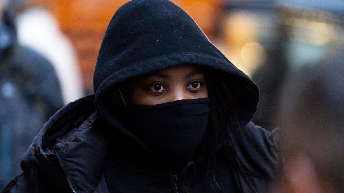 Deveca Rose arrives at the Old Bailey, central London, where she is charged with four counts of manslaughter following the deaths of her two sets of twin sons in a fire in south London in December 2021. Ms Rose has also been charged with child abandonment contrary to the Children and Young Persons Act 1933. Picture date: Monday January 8, 2024. (Photo by Jordan Pettitt/PA Images via Getty Images)