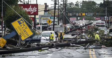 USA. Tornada i powodzie na wschodnim wybrzeżu. Liczba ofiar rośnie