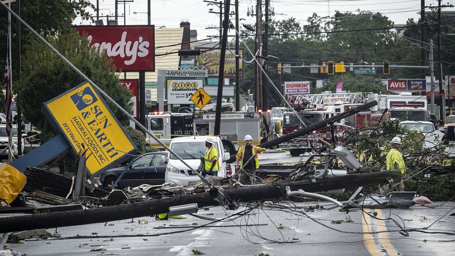 USA. Tornada i powodzie na wschodnim wybrzeżu. Liczba ofiar rośnie