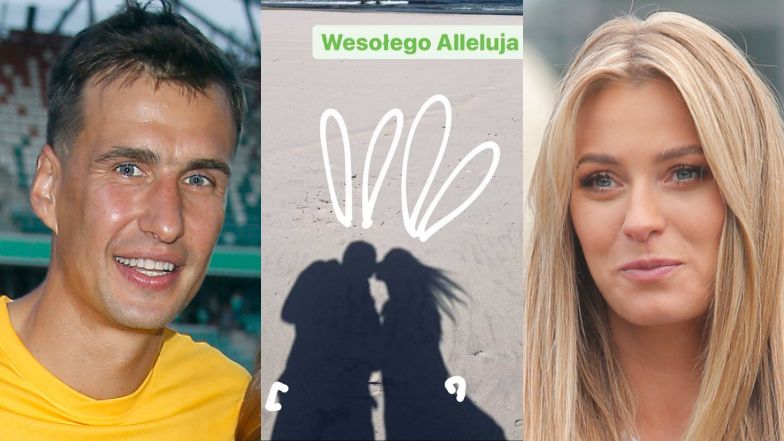 Jarosław Bieniuk i Zuzanna Pactwa świętują wspólnie Wielkanoc