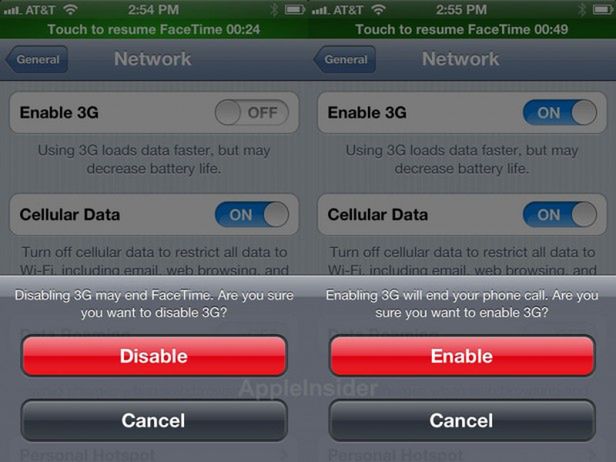 Apple odblokuje FaceTime przez 3G? 1