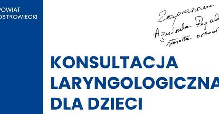 Badania słuchu i konsultacje laryngologiczne dla dzieci w Ostrowcu. Uwaga, zmieniły się zasady zapisów!