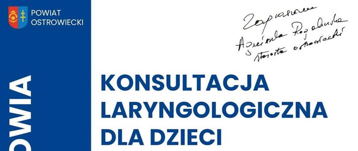 Badania słuchu i konsultacje laryngologiczne dla dzieci w Ostrowcu. Uwaga, zmieniły się zasady zapisów!
