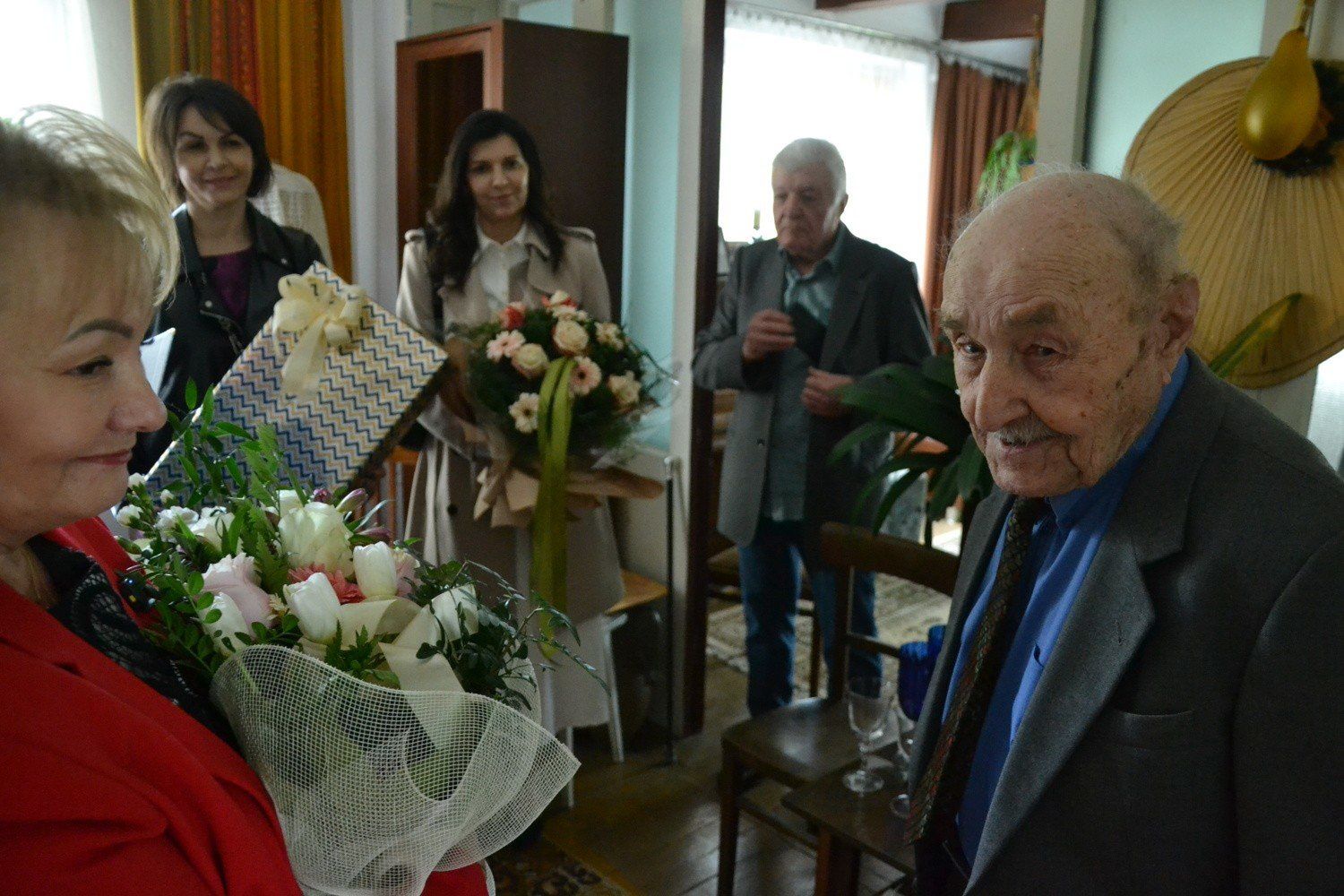 101 urodziny Feliksa Smyka w Skępem